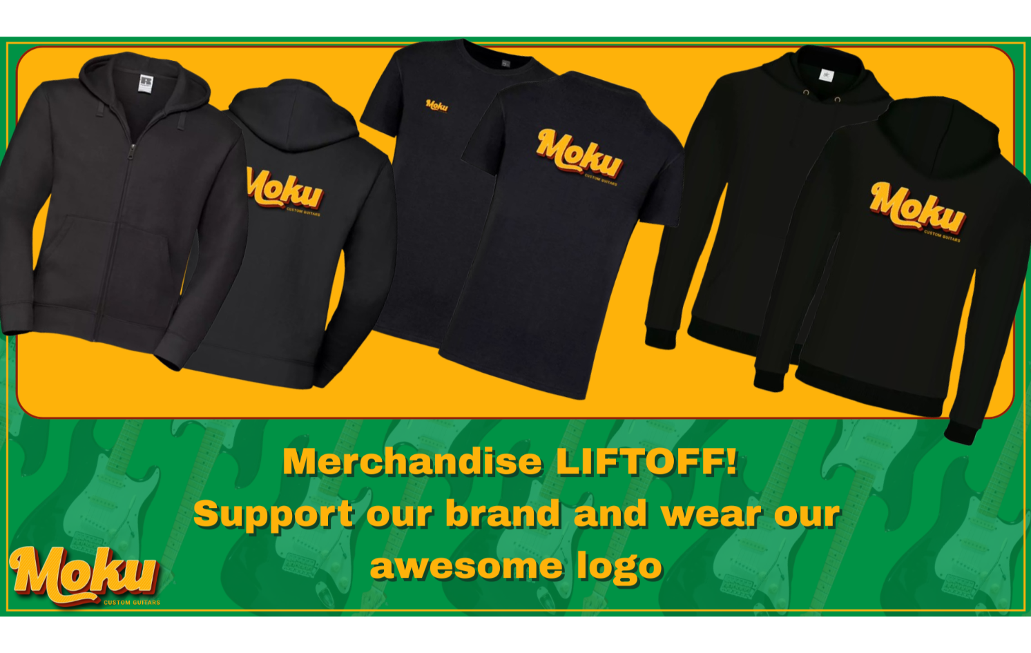 Merchandise Liftoff! Support our brand and wear our awesome logo (1)