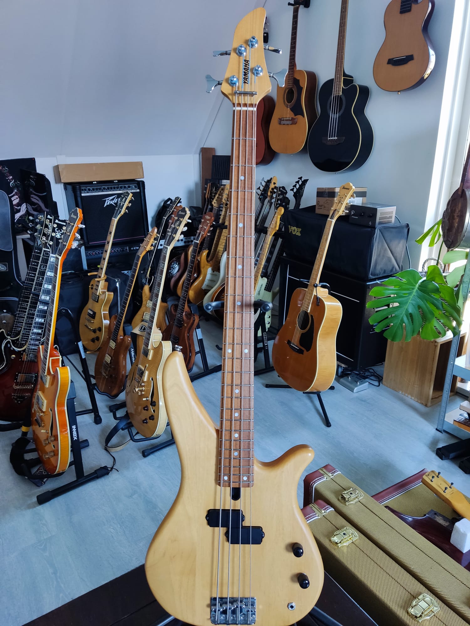 Yamaha RBX260 Satin Natural 4-String Bass SN QZ26075 - Moku